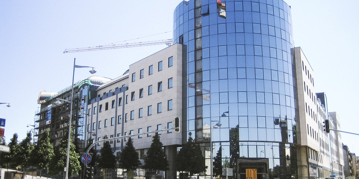 Installations techniques d'un immeuble de bureaux à Luxembourg-Ville