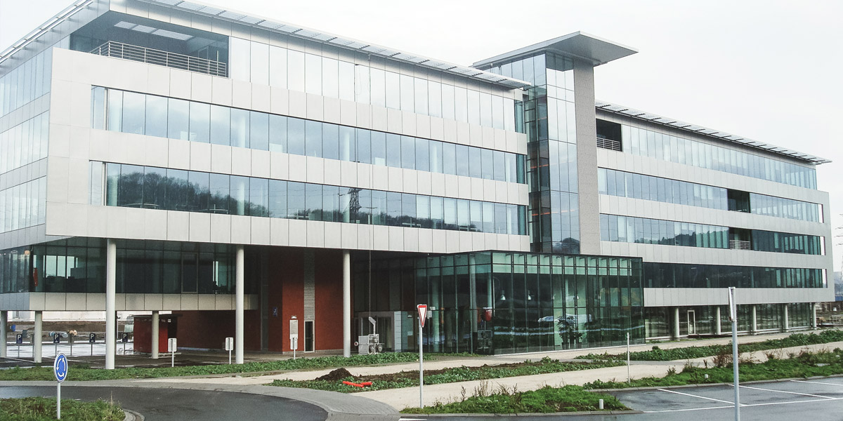 Siège administratif ArcelorMittal à Flémalle