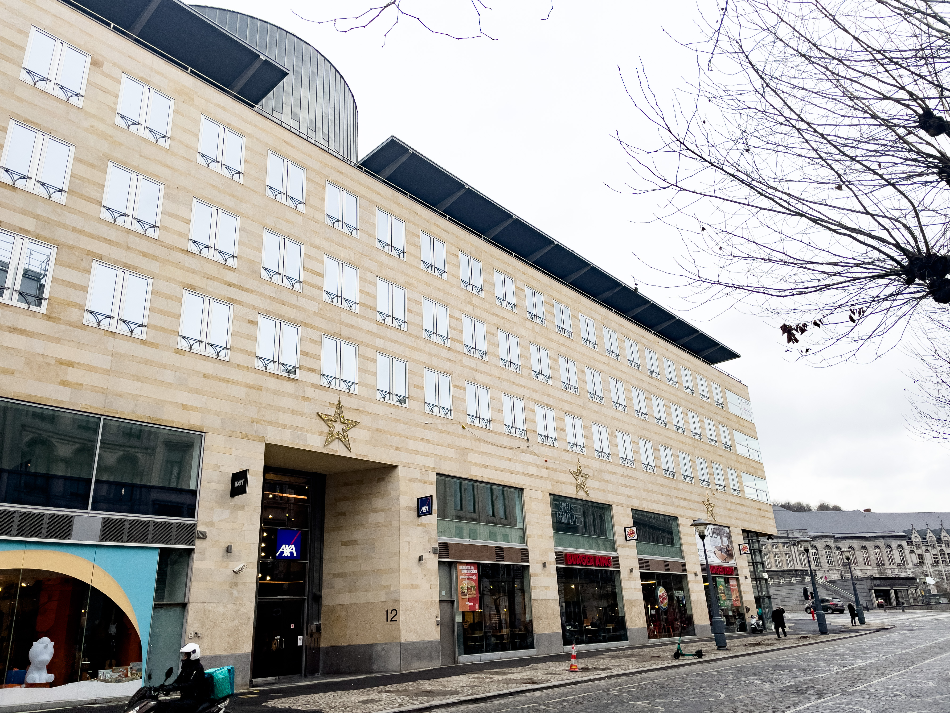 Rénovation des bureaux AXA à Liège