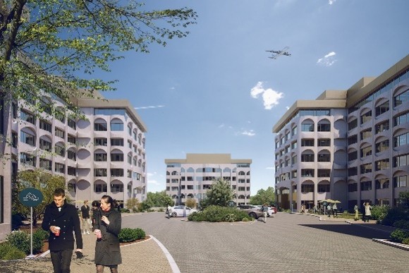 Installations HVAC, sanitaires et de ventilation d'un immeuble de bureaux