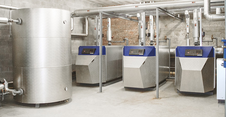 Installation de production de chaleur